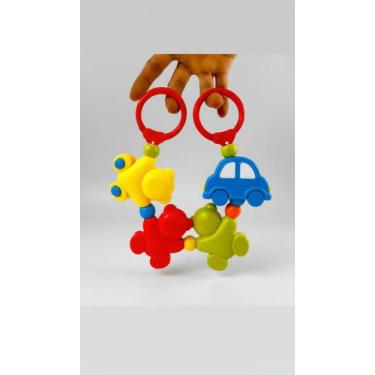 Imagem de Móbile Chocalho Ursinho Colorido para Bebê - Congratulations Store