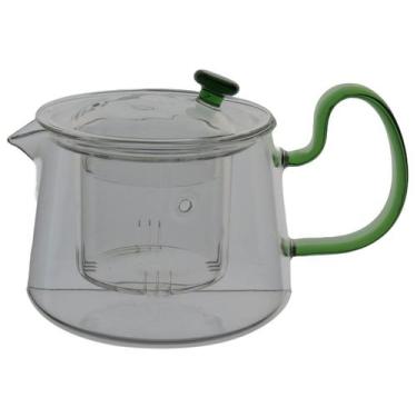 Imagem de Chaleira Home&Co 10x16x16cm Borossilicato Transparente 500ml para Mesa