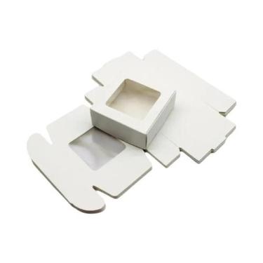 Imagem de Caixas De Presente De Papel Branco DIY 75x75x3cm, Suprimentos Para Fes