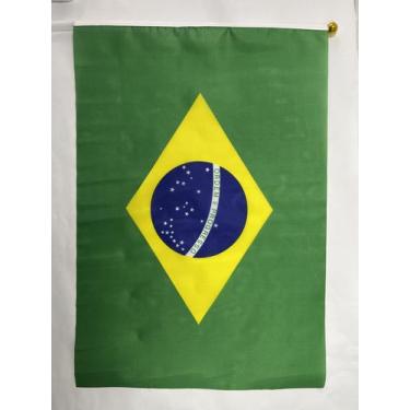 Imagem de Kit C/ 4 Bandeira Brasil 40x60cm - Dalla Valle