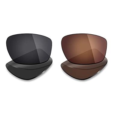 Imagem de 2 pares de lentes polarizadas de reposição da Mryok para óculos de sol Oakley Valve 2014 – Opções