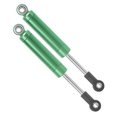 Imagem de Amortecedor de mola embutido, amortecedor RC fácil de instalar Mola interna Boa flexibilidade para TRAXXAS SLASH 2WD carro RC para amigos para o trabalho(verde)