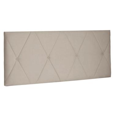 Imagem de Cabeceira Painel Solteiro 0,90m Aquilla Suede Bege