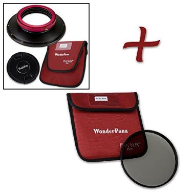 Imagem de Fotodiox WonderPana XL Suporte de Filtro Kit CPL para Sigma 14-24mm f/2.8 DG HSM Art Lente