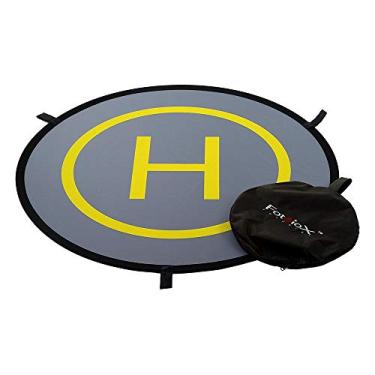 Imagem de Plataforma de de drone dobrável de 42" Fotodiox - Avental de plataforma de pouso portátil de dobra rápida para drone RC Quadcopter e helicópteros; se encaixa DJI, Phantom, Inspire, Yuneec, 3DR, GoPro, UDI e muito mais