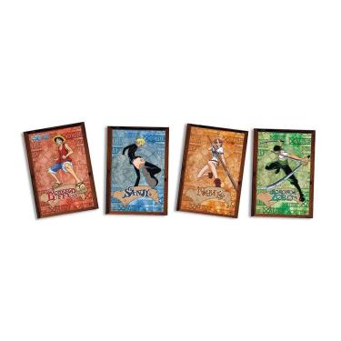 Imagem de Quadros Decorativos Festa One Piece - 04 unidades - Festcolor