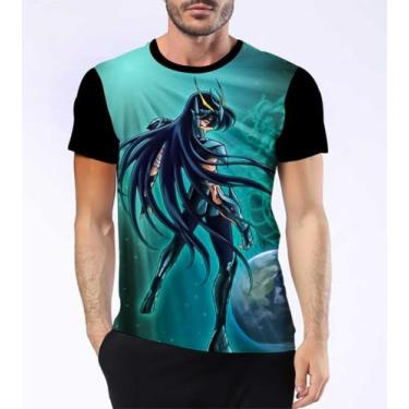 Imagem de Camisa Camiseta Shiryu De Dragão Cavaleiros Dos Zodiáco 7 - Dias No Es