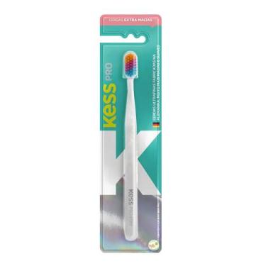 Imagem de Escova Dental Kess Pro Colorful Extra Macia Cores Sortidas 1 Unidade +