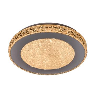 Imagem de Plafon Led Acrílico Redondo 28cm 12w 3000k 1000 Lms Biv.Ref.Dcx00342 - Sindora Sindora