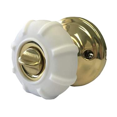 Imagem de Enjoy Cover Novo - Puxador de porta antiderrapante para artrite e auxiliares de vida idosos aderente fácil de abrir Decorativo. Solução eficaz funcional simples - Pacote com 4 (branco, enseada)