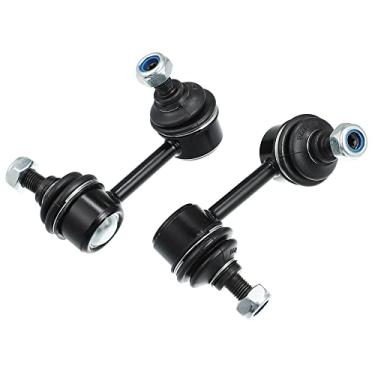 Imagem de X AUTOHAUX 2 peças de barra de suspensão traseira com elos de extremidade estabilizador barra oscilante Link K750125 K750126 52321SNAA01 52320SNAA01 para Honda Civic 2006-2015