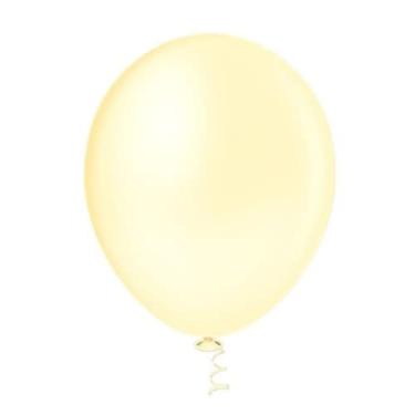 Imagem de Balão Art-Latex Marfim tamanho:5Polegadas/50unidades