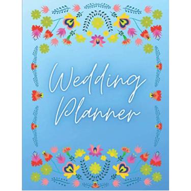 Imagem de A Wedding Planner: Beautiful in Blue - 120 page Planner to help you plan that special Day! 8.5x11 Size