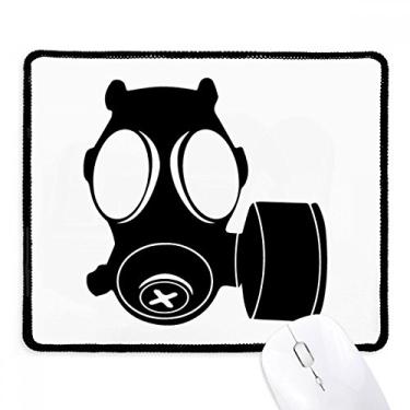 Imagem de Tapete de borracha para jogos Counter Strike Gas Head Mousepad com borda costurada