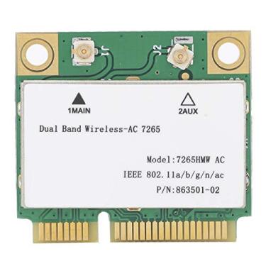 Imagem de Mini placa WiFi PCI‑E, cartão WiFi de 867 Mbps, placa de rede de placa de rede 2,4 G/5 Ghz para IBM