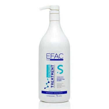 Imagem de Shampoo Hidratante Com Água De Coco Premium Treatment - 1L - Efac Cosm