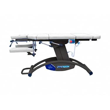 Imagem de Maca Elétrica Base Preta com 04 Drops para Osteopatia e Quiropraxia - Arktus - Branco