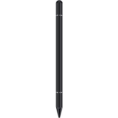 Imagem de Universal 2 em 1 caneta stylus para iOS Android Touch Pen desenho lápis capacitivo para iPad Samsung Xiaomi Tablet Smart Phone (black)