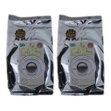Imagem de Kit com 2 Café 100% Arábica Gourmet Moído com Aroma de Chocolate - 250g
