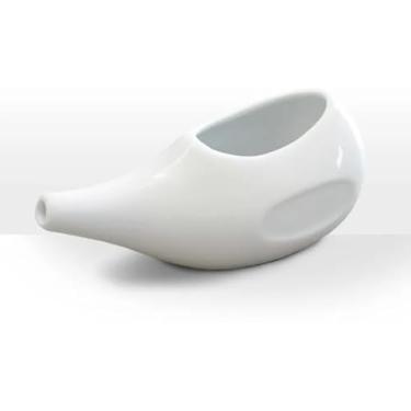 Imagem de Higienizador Nasal Neti Pot Jalaneti Ducha Lavador Narilz Combate Sinusite Rinite Congestão Nasal