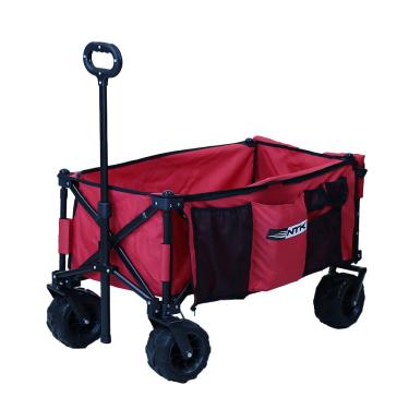Imagem de Nautika, Carrinho Articulado Dobrável Transport Com Bolsa Para Transporte, Amplo Espaço, Feito Em Aço, Sólido E Resistente, Dobrável, Suporta Até 80kg De Carga