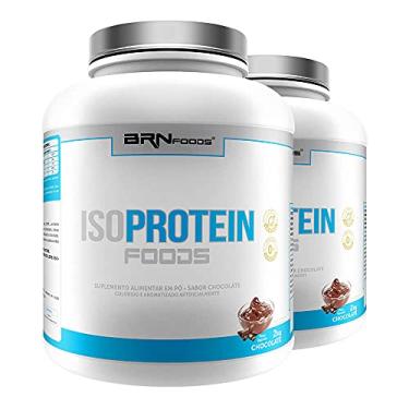 Imagem de Kit 2x Iso Protein Foods 2kg - BRN FOODS Chocolate