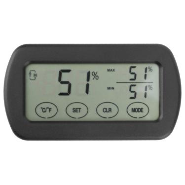 Imagem de OKJHFD Mini Medidores Eletrônicos Digitais De Temperatura E Umidade, Medidor De Termômetro Interno Higrômetro Display LCD Para Umidificadores, Estufa, Jardim, Adega, Geladeira, Armário