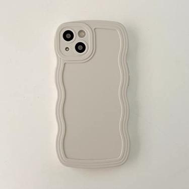 Imagem de Capa de telefone onda de silicone líquido de cor doce para OPPO Encontrar X5 X3 Pro X2 Lite NEO Reno 2 2Z 2F A5 A9 2020 A53S A94 5G Capa macia, branca, para Reno 5