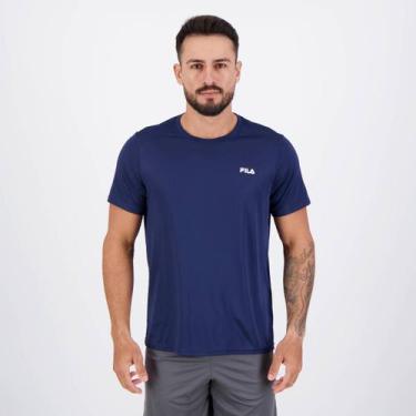 Imagem de Camiseta Fila Basic Sports Polygin Marinho