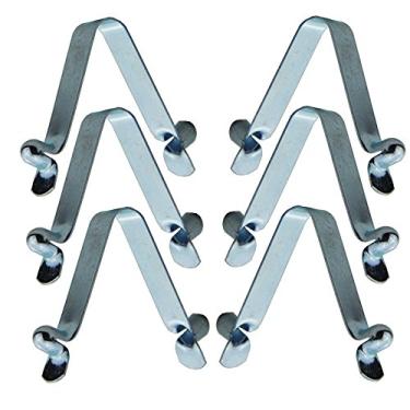 Imagem de 50 peças de clipes de botão duplo clipe de mola de pressão para barraca / 225 (cor: pino duplo de 8 mm)