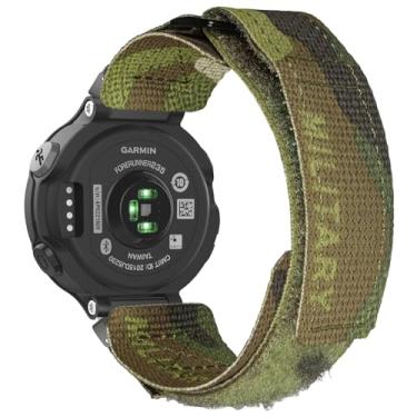 Imagem de Pulseira de relógio Hemsut compatível com Garmin 220/230/235/620/630/735XT/235 Lite Forerunner 235, resistente para mulheres e homens