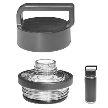 Imagem de HiMoliwa Tampa Chug compatível com garrafas Yeti Rambler 18/26/36/46/1,814 g, lavável na lava-louças