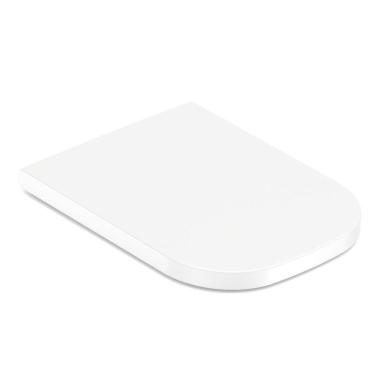 Imagem de Assento único com Softclose® Elite Celite Branco