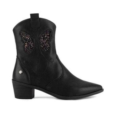 Imagem de Bota Infantil Pink Cats Western Menina Preto-Feminino