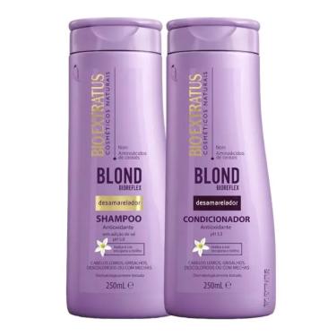 Imagem de Kit 1 Shampoo 1 Condicionador Desamarelador Blond Bioreflex 250 Ml