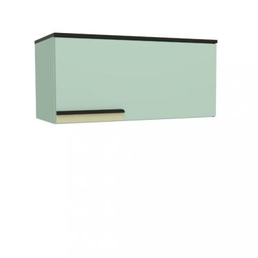 Imagem de Armario Aereo 1 Porta 80cm Manhattan Herval - Verde Bali