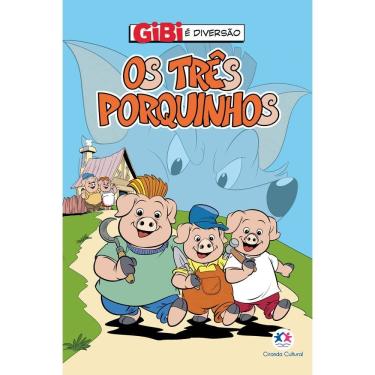 Imagem de Os Três Porquinhos - Gibi E Diversão