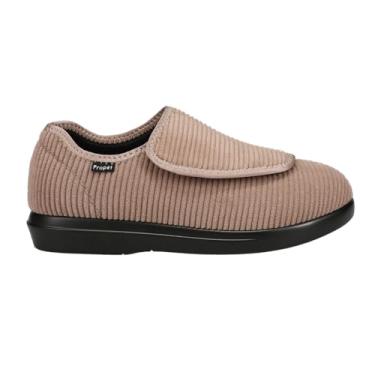 Imagem de Propét Pantufa feminina Cush Nfoot, Veludo de pedra, 11 Wide