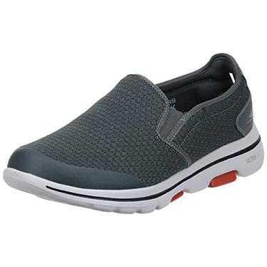 Imagem de Skechers Tênis masculino GO Walk 5 Apprize, Charcoal, 11 X-Wide