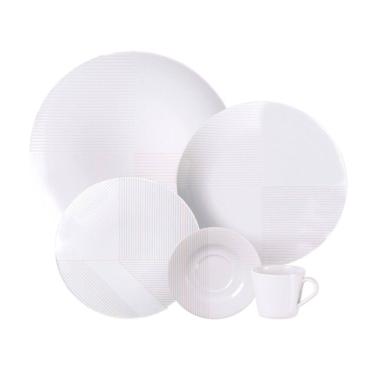 Imagem de Aparelho de Jantar em Porcelana 20 Peças Grid Tramontina