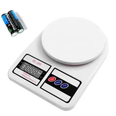 Imagem de Balança De Cozinha Digital Electronic Sf-400 Pesa Até 10kg - BELLATOR
