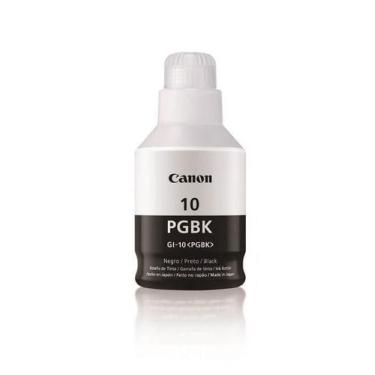 Imagem de Tinta canon gi-10bk preto  tanque de tinta mega tank g6010 g7010 gm201