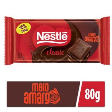 Imagem de Chocolate Meio Amargo NESTLE 80g - Nestlé