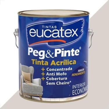 Imagem de Tinta latex eucatex peg pinte acrilico branco gelo 3600ml