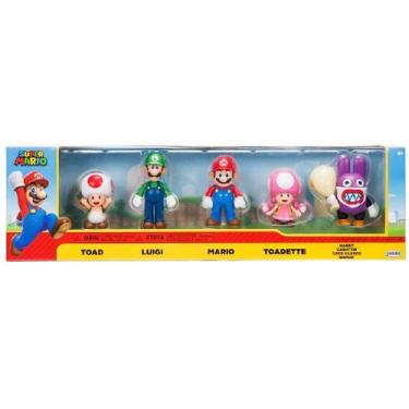 Imagem de Conjunto 5 Bonecos Super Mario SUNNY