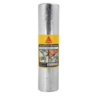 Imagem de Manta Fita Asfáltica Autoadesiva Aluminizada SikaSeal-423
