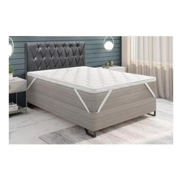 Imagem de Protetor De Colchão Pillow Top Casal Antialérgico Ortobom