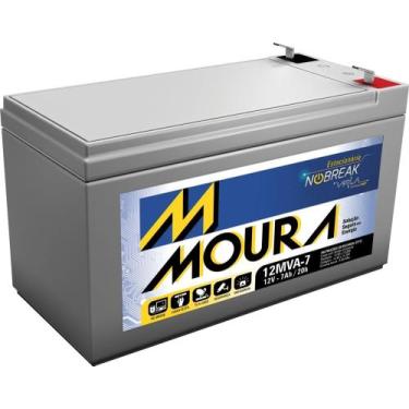 Imagem de Bateria Moura VRLA 7Ah Estacionária Nobreak - Moura Nobreak