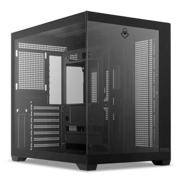 Imagem de Gabinete Gamer Mancer CV500L, Mid Tower, Lateral De Vidro, Preto, MCR-