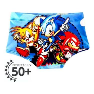 Imagem de Sunga Infantil Menino Time Personagem Praia Verão Piscina Prot Uv - AN